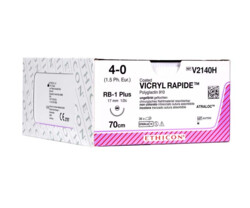 Vicryl rapide ungefärbt geflochten