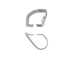 Kofferdam-Klammern Satin Steel